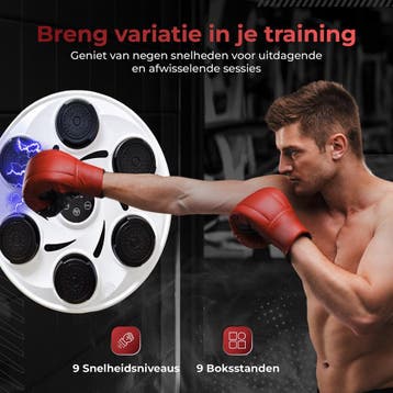 Gatson Premium Boxing Machine - Inclusief Bokshandschoenen -, Ophalen of Verzenden, Zo goed als nieuw