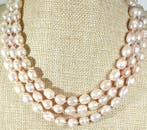 Natuurlijke roze zoetwaterparels - Het Glorieuze Koninkrijk, Antiek en Kunst