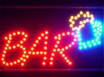 Bar drank cafe LED bord lamp verlichting lichtbak reclamebor, Verzamelen, Verzenden, Nieuw