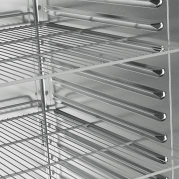 Koelkast geventileerd 1400 liter, 2 glazen deuren GN 2/1, op, Verzenden, Nieuw in verpakking