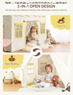 Speeltent - Kindertent - Speelhuisje - Met verlichting - Gee, Verzenden, Zo goed als nieuw