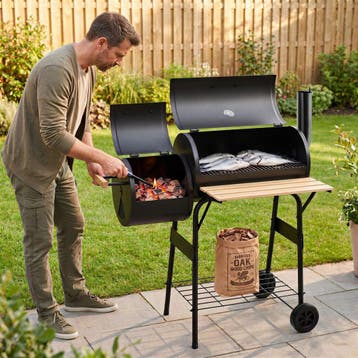 Houtskoolbarbecue met rookfunctie, Verzenden, Nieuw