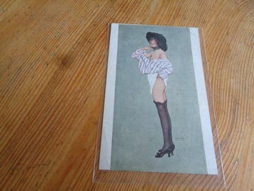 Frankrijk - Erotiek - Raphael Kirchner - Ansichtkaart (1) -, Gelopen
