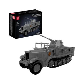 Mould King 20048 Sd.Kfz.7 met  3.7cm Flak (Leger bouwsets), Verzenden, Nieuw