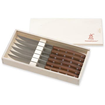 Robert Herder Windmühle Steakmes – RVS – Fijne Kartel, Ophalen of Verzenden, Nieuw, Rvs of Chroom