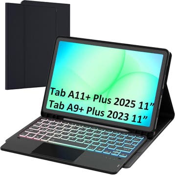 Tab A9+ Hoes met Trackpad - Tweedekansje - OP=OP, Ophalen of Verzenden, Zo goed als nieuw