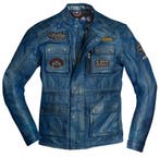 HolyFreedom Quattro Evolution Blauw Leren Motorjas, Motoren, Jas | leer, HolyFreedom, Nieuw met kaartje, Heren