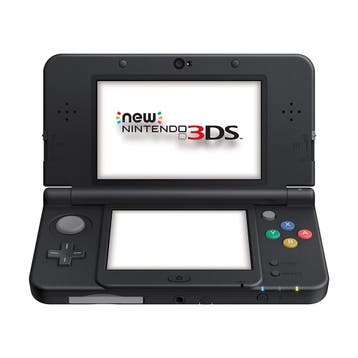 Nintendo New 3DS Console - Zwart, Verzenden, Zo goed als nieuw