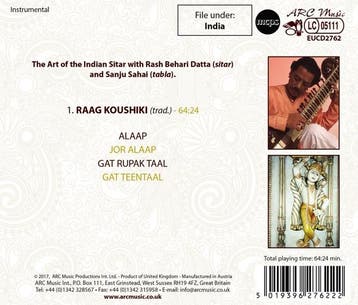 cd - rash behari datta - THE ART OF THE INDIAN SITAR (nieuw), Verzenden, Zo goed als nieuw