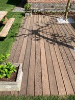 Afrikaans Thermo Wood!!  18 x 65mm en 18 x 135mm, Minder dan 25 mm, Nieuw, Plank, 300 cm of meer