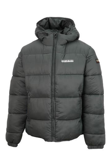 Napapijri Jas in maat L Zwart, Kleding | Heren, Jassen | Winter, Verzenden, Zo goed als nieuw, Zwart, Napapijri