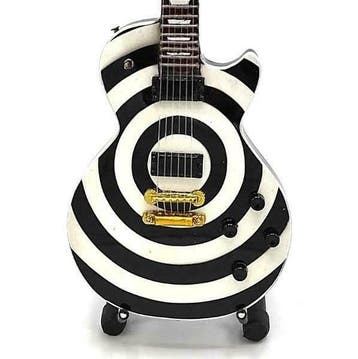 Miniatuur replica Gibson gitaar Z. Wylde Black Label Society, Ophalen of Verzenden, Nieuw, Pop, Beeldje of Miniatuur