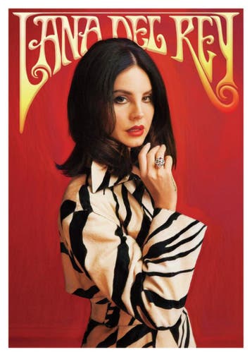Posters - Poster Lana del Rey - Red, Verzenden, Zo goed als nieuw