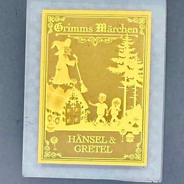 Tsjaad. 3000 Francs ND Hansel & Gretel, 1/500 Oz (Zonder