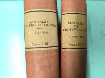 Georges Deflandre - Annales de Protistologie (1928-1936) -, Antiek en Kunst