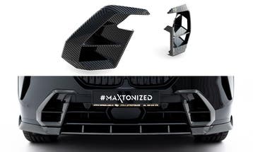 Carbon Voorbumper Side Vents BMW X7 M-Pack G07 Facelift, Auto-onderdelen, Ophalen of Verzenden, Nieuw