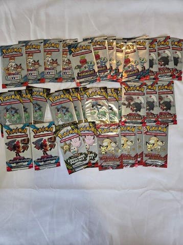 Pokémon - 59 Booster pack - Lot of 59 Pokémon Booster Fun, Nieuw