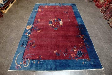 Antieke China Art Deco - Tapijt - 270 cm - 185 cm, Nieuw