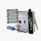 Zonwering Montage Set Verzinkt – (Tot 6m breed), Doe-het-zelf en Verbouw, IJzerwaren en Bevestigingsmiddelen, Verzenden, Nieuw