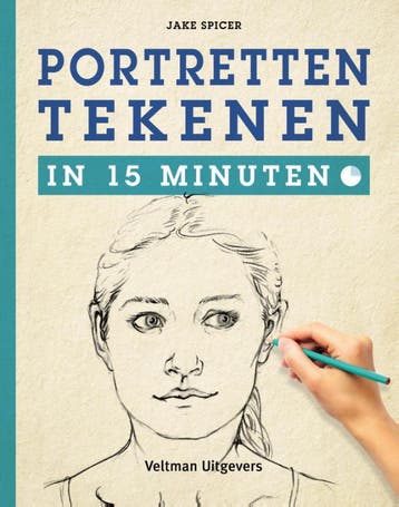 Portretten Tekenen In 15 Minuten | Jake Spicer | Nieuw, Ophalen of Verzenden, Nieuw, Jake Spicer
