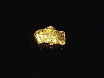 Glinsterend sieraadje om direct te kopen - Gouden nugget -