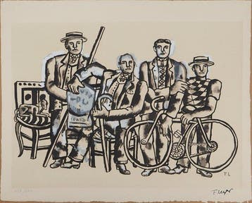 Fernand Léger (1881-1955) - Les cyclistes élégants