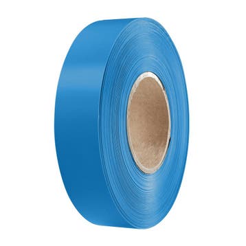 Inlegstroken voor Prijsrails (39mm)  - Blauw - Rol van 1...