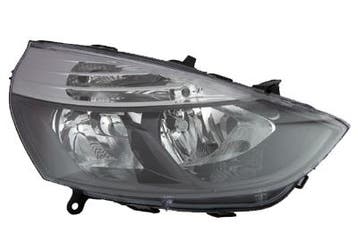 Renault Clio 2012-2016 Authentique Koplamp Rechts Zwart, Verzenden, Nieuw