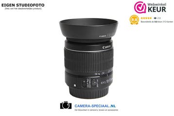 Canon EF-S 18-55mm IS II lens met 12 maanden garantie, Audio, Tv en Foto, Fotografie | Lenzen en Objectieven, Canon, Lensdoppen