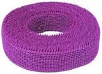 Jute band Lila Paars 5 cm rol 40 meter, Ophalen of Verzenden, Nieuw