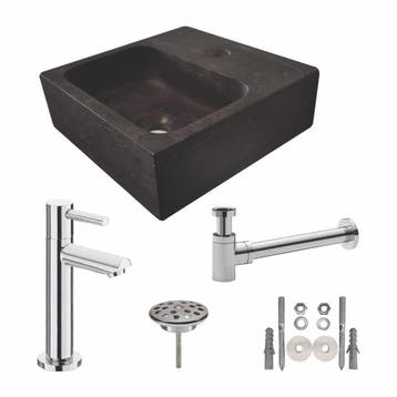 Wiesbaden One Pack Hardstenen fontein vierkant 30x30x10, Ophalen of Verzenden, Nieuw