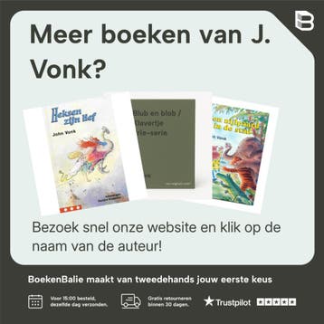 De meester wil me opeten! / Klavertje drie-serie J. Vonk, Verzenden, Zo goed als nieuw, J. Vonk