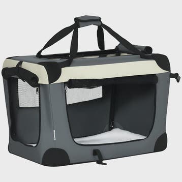 PawHut Opvouwbare Transportbox Hond Kat - Draagbaar & Comfor, Verzenden, Nieuw