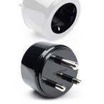 Reisstekker | Europa naar India (Geaard, Type F  M), Verzenden, Nieuw