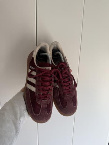 Adidas Handball Spezial – Bordeaux Corduroy – Maat 40, Adidas, Ophalen of Verzenden, Sneakers of Gympen, Gedragen