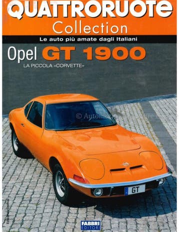OPEL GT 1900, LA PICCOLA CORVETTE, QUATTRORUOTE, Boeken, Auto's | Boeken, Nieuw, Opel, Author