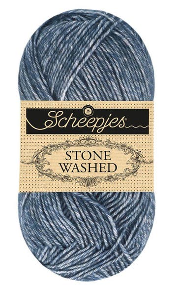 Scheepjes Stone Washed - 847 Sodalite - Katoen-mix Garen, Ophalen of Verzenden, Nieuw