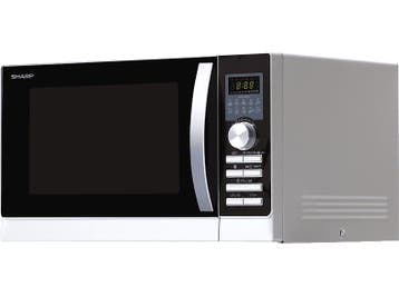Sharp -  Combimagnetron 900 W - Inhoud 25 L, Witgoed en Apparatuur, Magnetrons, Verzenden, Nieuw, Draaiplateau, 45 tot 60 cm