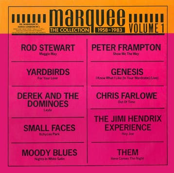 LP gebruikt - Various (Spanje, 1984) - Marquee - The Coll..., Verzenden, Zo goed als nieuw, Overige formaten