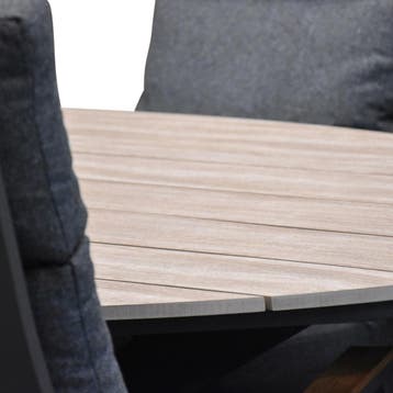 Kota Salvador dining tuinset ovaal verstelbaar 220x115xH75, Ophalen of Verzenden, Nieuw