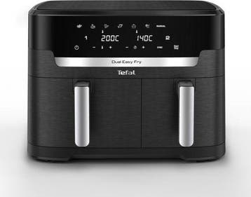 2dekans | Tefal Easy Fry Dual XXL EY9428 - Dubbele Airfryer, Ophalen of Verzenden, Zo goed als nieuw