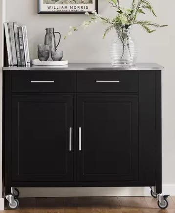 Keukentrolley met RVS Blad en Veel Opbergruimte – 107 cm, Verzenden, Nieuw
