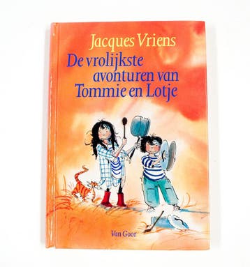 De vrolijkste avonturen van Tommie en Lotje - Jacques Vriens, Verzenden, Zo goed als nieuw, Jacques Vriens