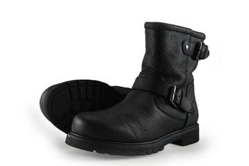 Panama Jack Biker boots in maat 40 Zwart, Verzenden, Zwart, Overige typen, Zo goed als nieuw
