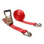 Spanband 35 mm 3 ton 8M Rood, Verzenden, Nieuw