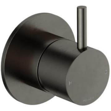 Hotbath Cobber - Inbouw Douchemengkraan - Gepolijst Zwart, Doe-het-zelf en Verbouw, Sanitair, Ophalen of Verzenden, Nieuw