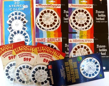 Viewmaster bijzonderheden - Stereo Color Madurodam, 4x