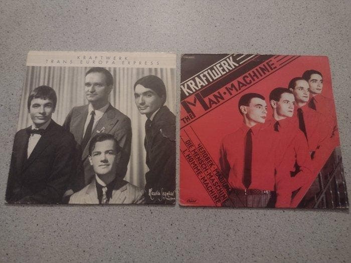 Kraftwerk - Trans europa express - The man machine - Diverse, Cd's en Dvd's, Vinyl Singles