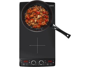 Inventum - Inductie Kookplaat - Zwart, Witgoed en Apparatuur, Kookplaten, Verzenden, Nieuw, Inductie, 3 kookzones of minder