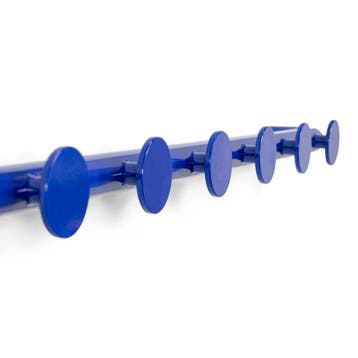 Spinder Design Retro 6 wandkapstok - ultramarine, Verzenden, Nieuw